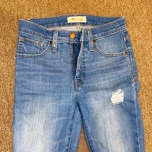 Madewell 9” High Rise Skinny Jeans (Size 24)
